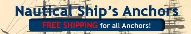 Nautical Ships Anchors Free Shipping